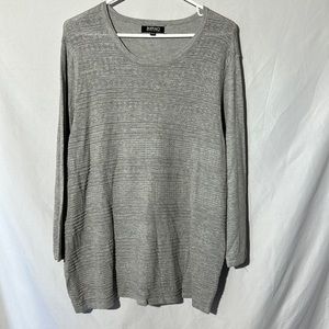 Buffalo David Bitton womens XXL gray long sleeve pullover sweater